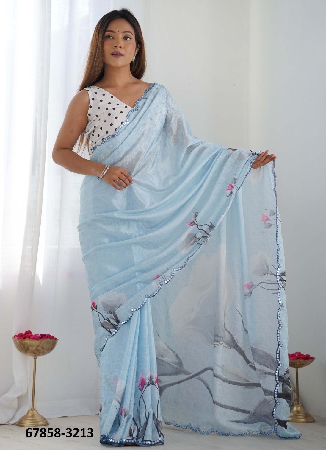KAMLEE - Catalog # 67858 (Set of 15 Sarees) KAMLEE - Catalog # 67858 (Set of 15 Sarees)