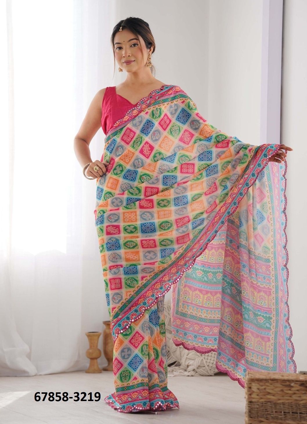 KAMLEE - Catalog # 67858 (Set of 15 Sarees) KAMLEE - Catalog # 67858 (Set of 15 Sarees)