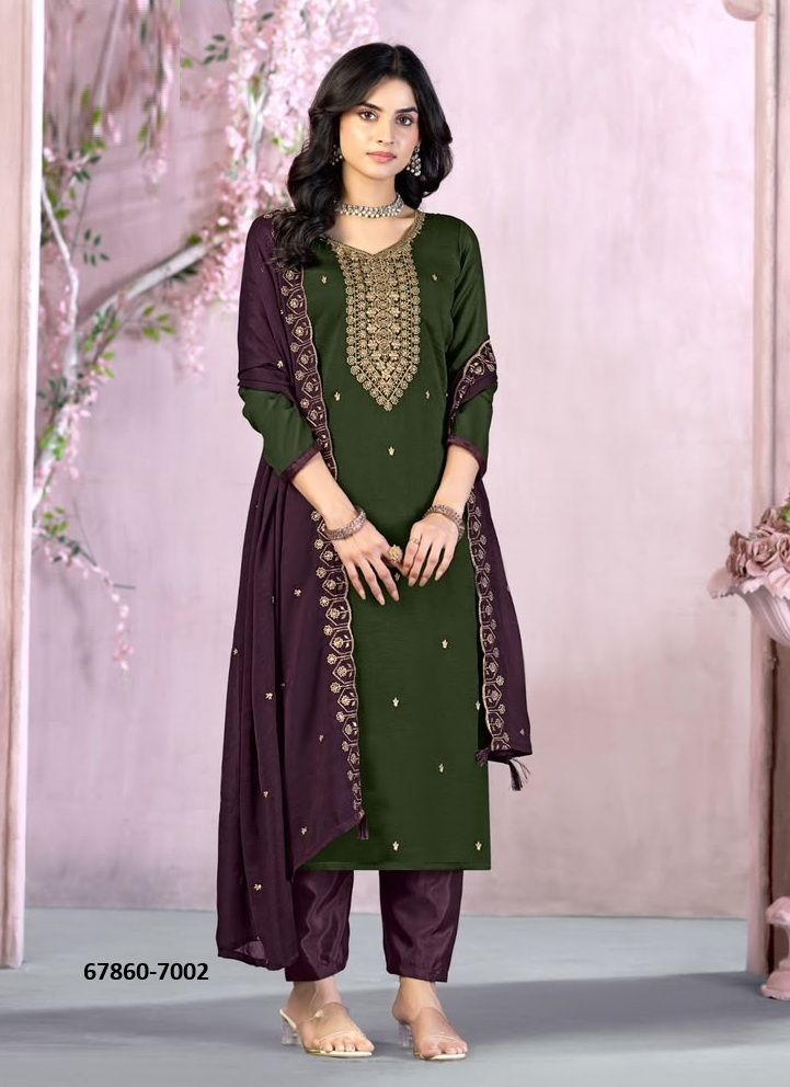 FEEL GOOD - Catalog # 67860 (Set of 10 Readymade Salwar Suits) FEEL GOOD - Catalog # 67860 (Set of 10 Readymade Salwar Suits)