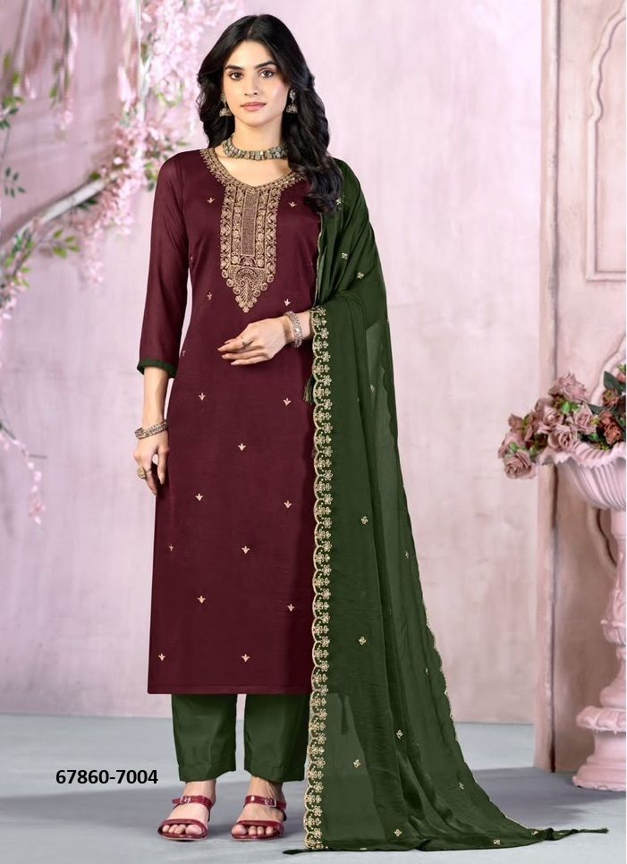 FEEL GOOD - Catalog # 67860 (Set of 10 Readymade Salwar Suits) FEEL GOOD - Catalog # 67860 (Set of 10 Readymade Salwar Suits)