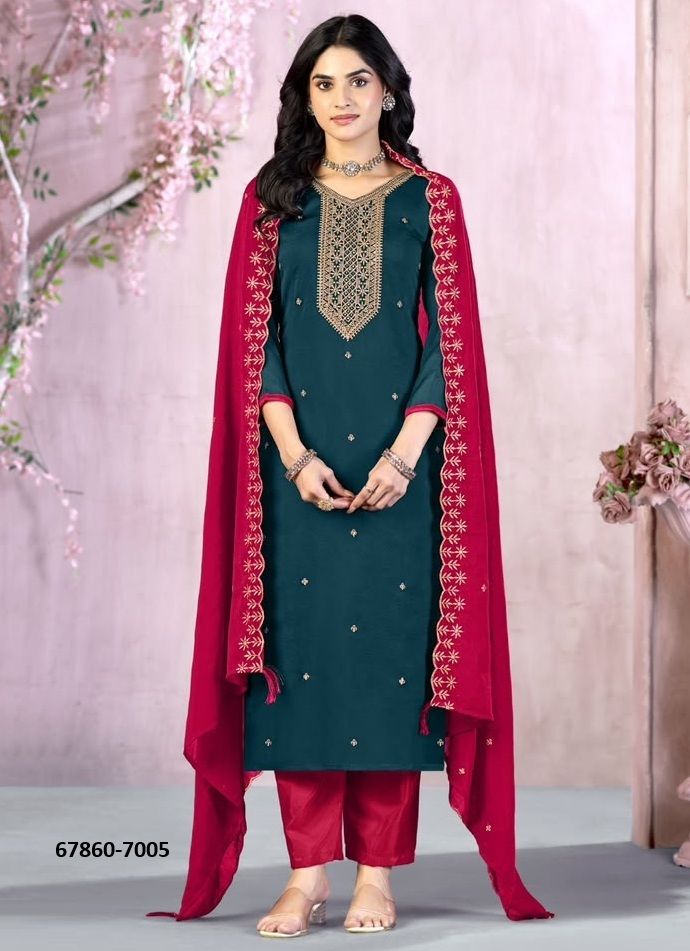 FEEL GOOD - Catalog # 67860 (Set of 10 Readymade Salwar Suits) FEEL GOOD - Catalog # 67860 (Set of 10 Readymade Salwar Suits)