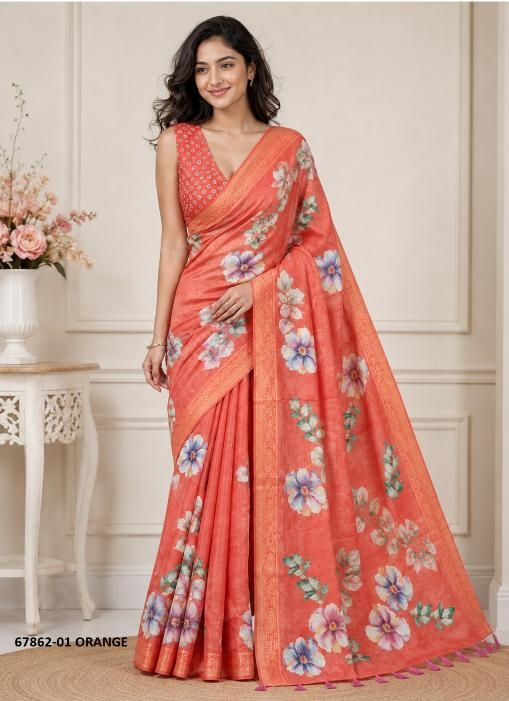 KANTA - Catalog # 67862 (Set of 2 Sarees) KANTA - Catalog # 67862 (Set of 2 Sarees)