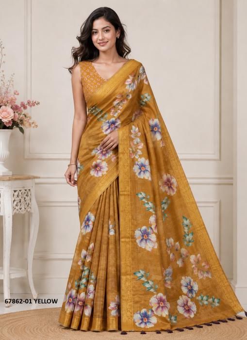 KANTA - Catalog # 67862 (Set of 2 Sarees) KANTA - Catalog # 67862 (Set of 2 Sarees)