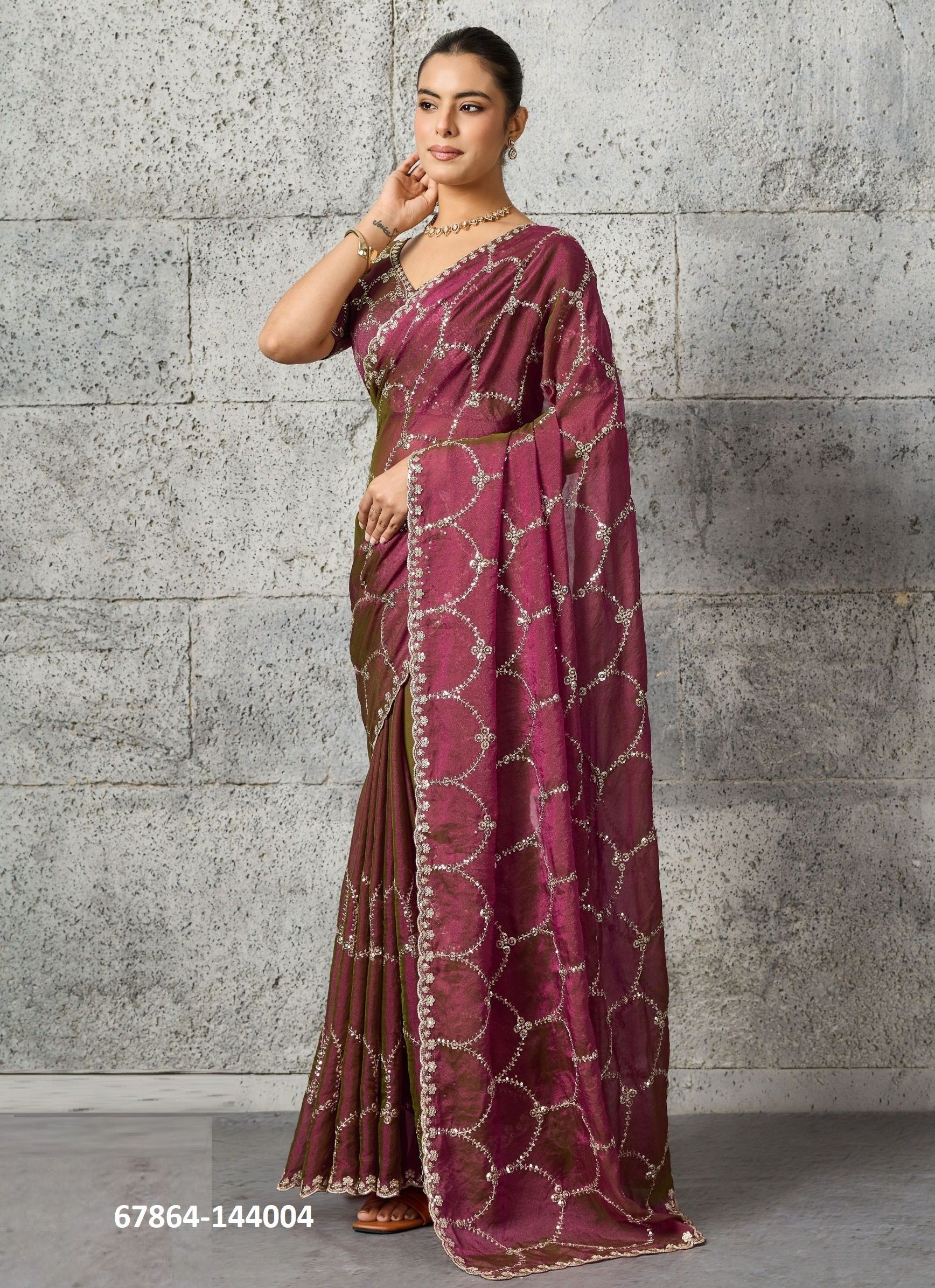LIYARI - Catalog # 67864 (Set of 4 Sarees) LIYARI - Catalog # 67864 (Set of 4 Sarees)