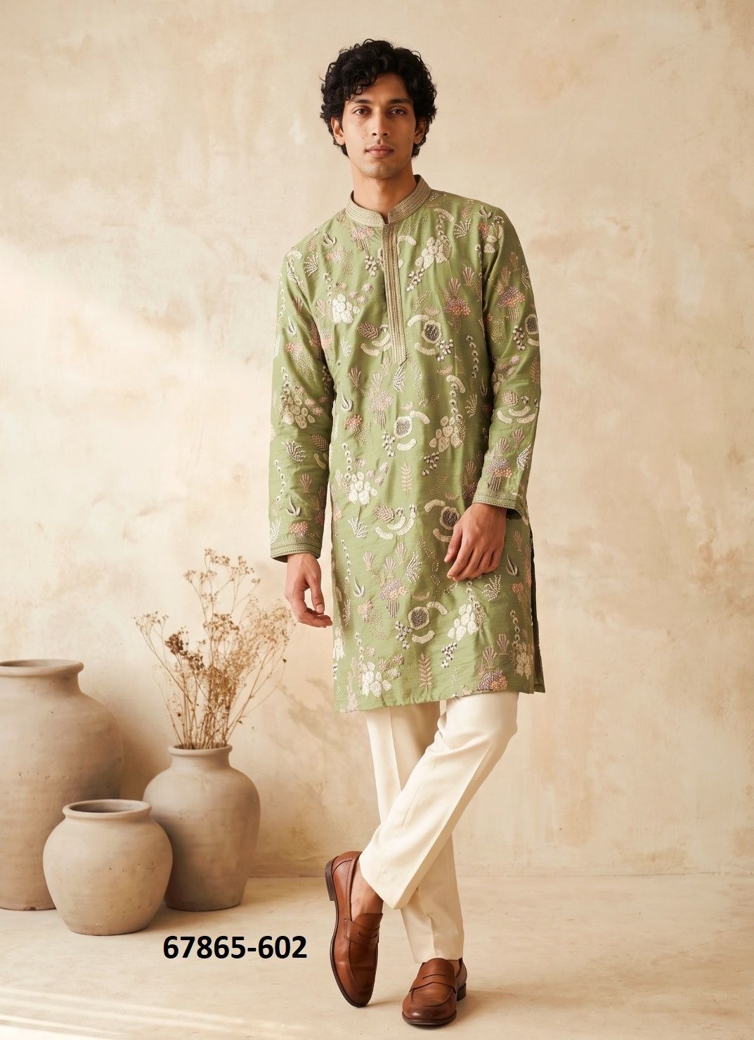 NIMAYA - Catalog # 67865 (Set of 11 Men's Ethnic Wear) NIMAYA - Catalog # 67865 (Set of 11 Men's Ethnic Wear)