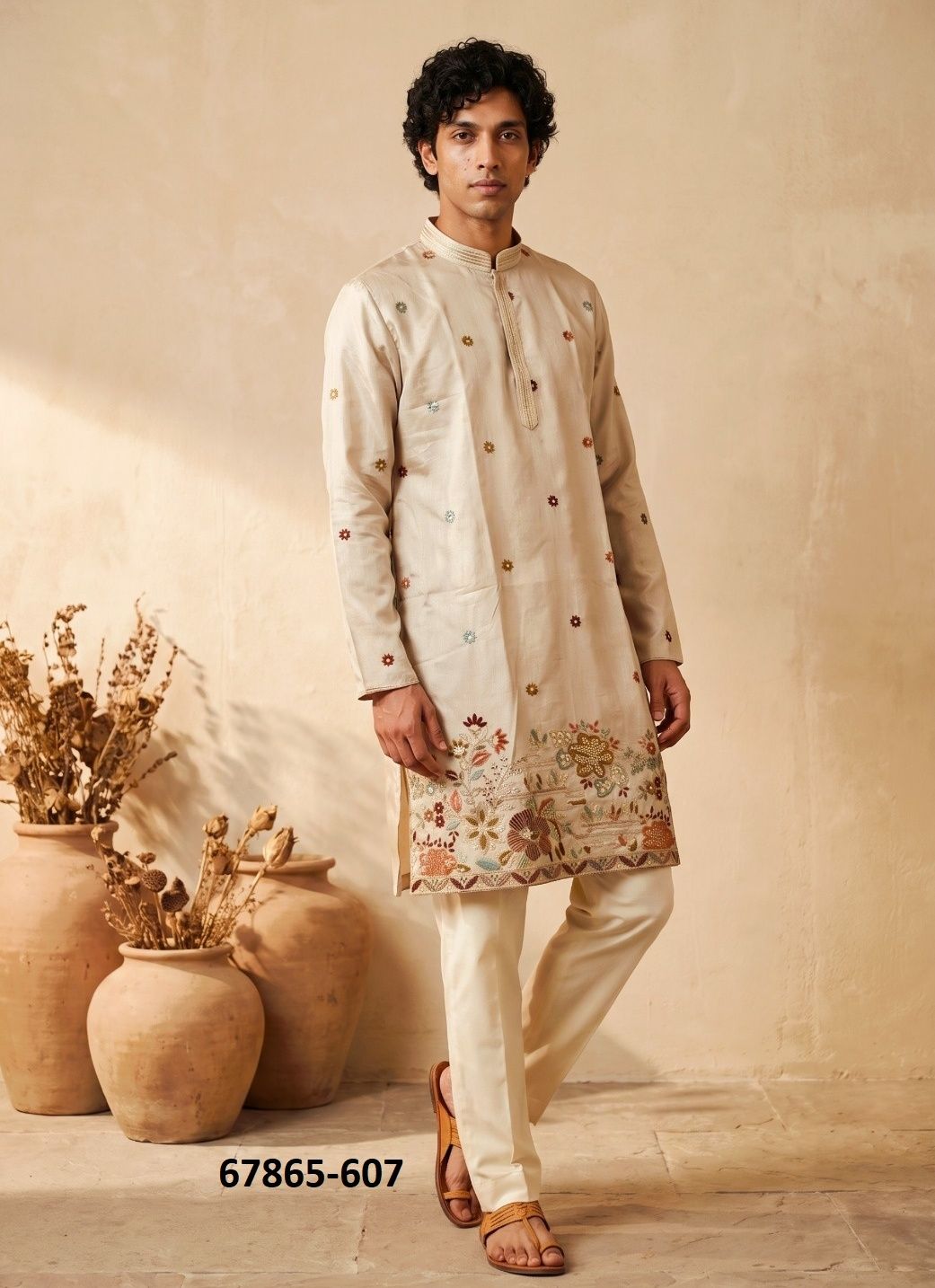 NIMAYA - Catalog # 67865 (Set of 11 Men's Ethnic Wear) NIMAYA - Catalog # 67865 (Set of 11 Men's Ethnic Wear)