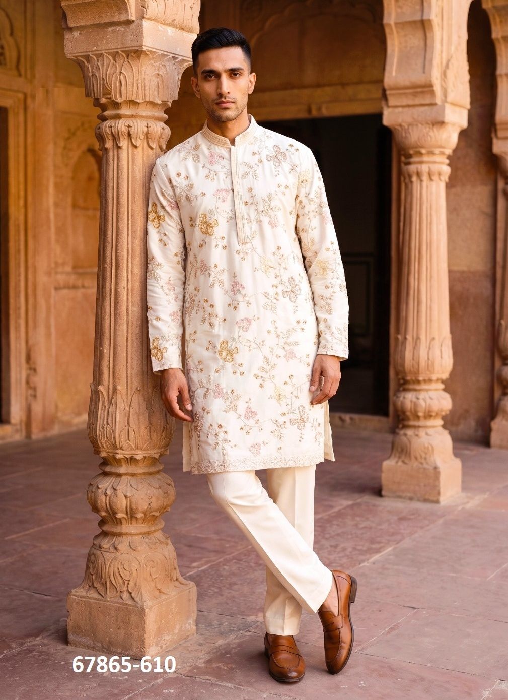 NIMAYA - Catalog # 67865 (Set of 11 Men's Ethnic Wear) NIMAYA - Catalog # 67865 (Set of 11 Men's Ethnic Wear)