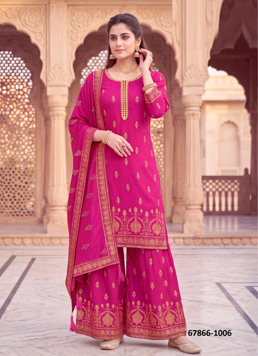 PARINITI - Catalog # 67866 (Set of 10 Readymade Salwar Suits)