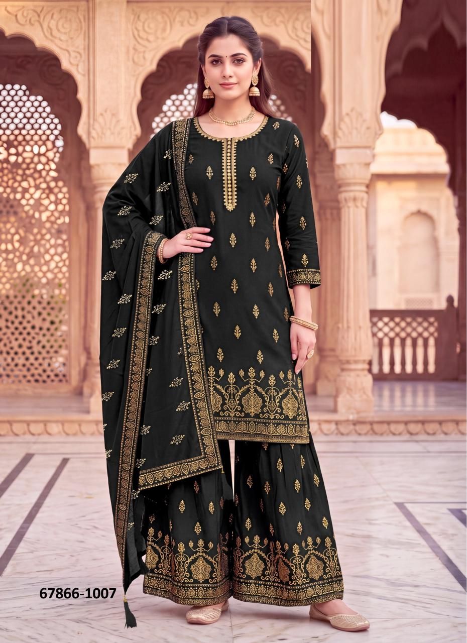 PARINITI - Catalog # 67866 (Set of 10 Readymade Salwar Suits)