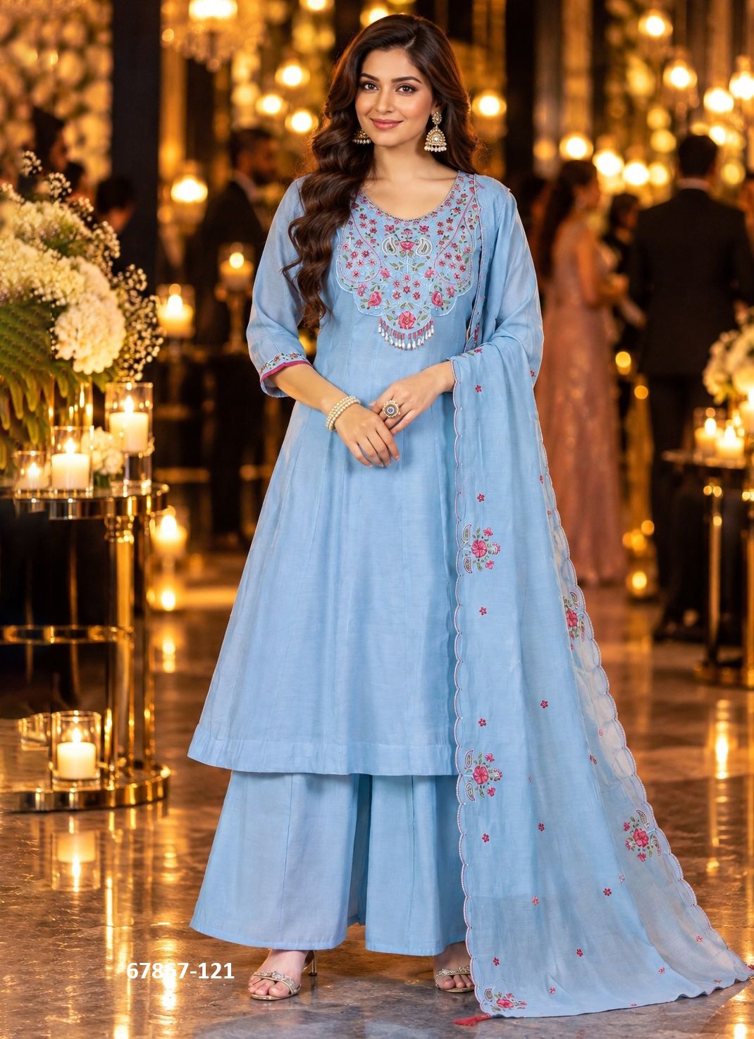 FARMAISH - Catalog # 67867 (Set of 4 Readymade Salwar Suits) FARMAISH - Catalog # 67867 (Set of 4 Readymade Salwar Suits)