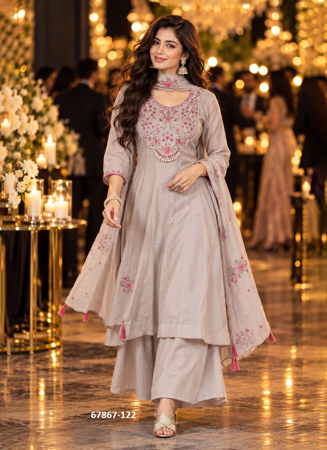 FARMAISH - Catalog # 67867 (Set of 4 Readymade Salwar Suits) FARMAISH - Catalog # 67867 (Set of 4 Readymade Salwar Suits)