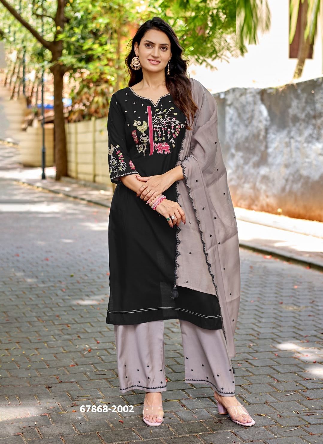 RAJNI - Catalog # 67868 (Set of 6 Readymade Salwar Suits) RAJNI - Catalog # 67868 (Set of 6 Readymade Salwar Suits)
