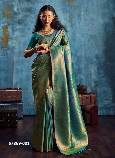 KALA RATNA - Catalog # 67869 (Set of 5 Sarees) KALA RATNA - Catalog # 67869 (Set of 5 Sarees)