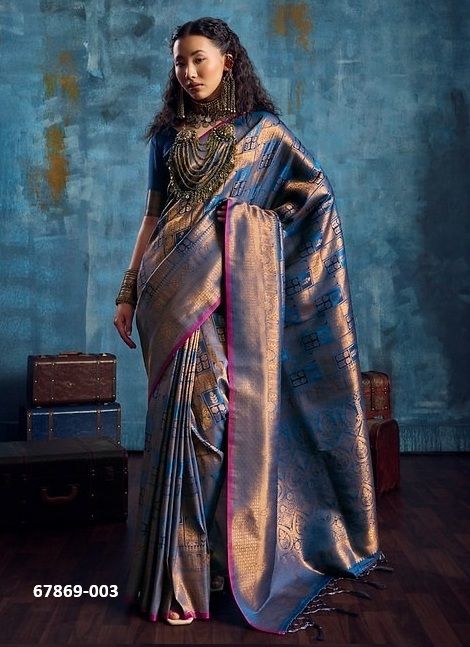 KALA RATNA - Catalog # 67869 (Set of 5 Sarees) KALA RATNA - Catalog # 67869 (Set of 5 Sarees)