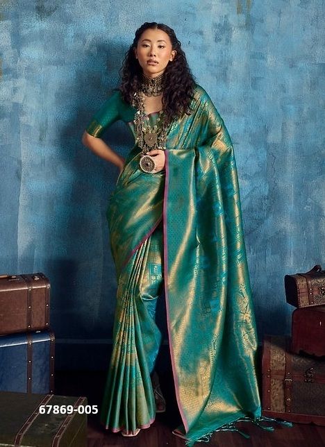 KALA RATNA - Catalog # 67869 (Set of 5 Sarees) KALA RATNA - Catalog # 67869 (Set of 5 Sarees)