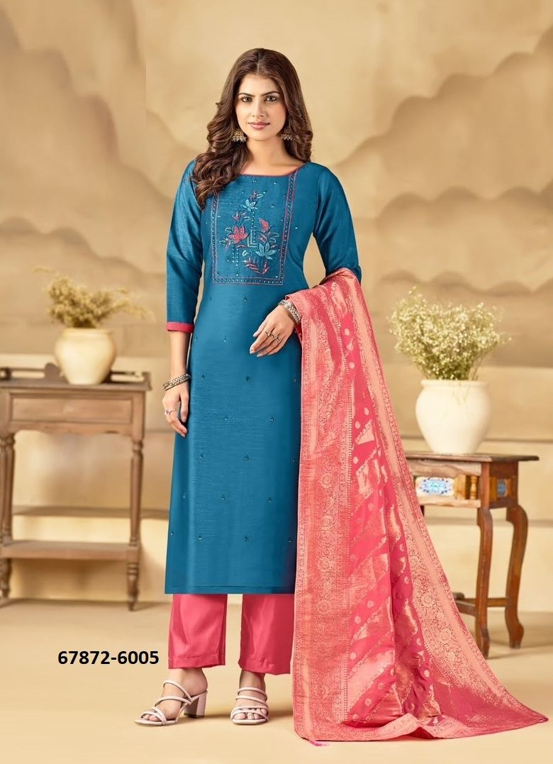 SUBH MILAN - Catalog # 67872 (Set of 12 Readymade Salwar Suits) SUBH MILAN - Catalog # 67872 (Set of 12 Readymade Salwar Suits)
