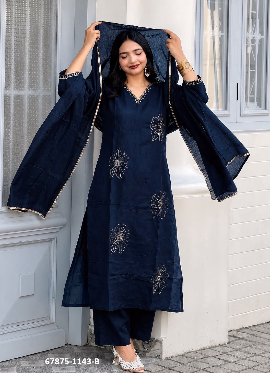 JIMJAM - Catalog # 67875 (Set of 3 Readymade Salwar Suits) JIMJAM - Catalog # 67875 (Set of 3 Readymade Salwar Suits)