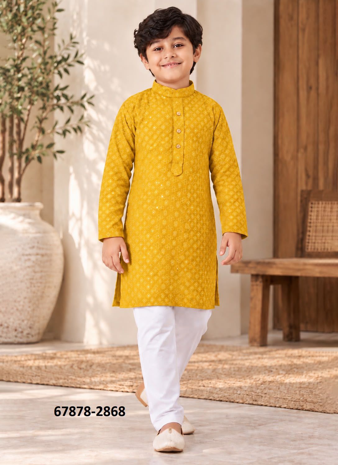 KIDS - BOYS - KURTA - Catalog # 67878 (Set of 6 Men's Ethnic Wear) KIDS - BOYS - KURTA - Catalog # 67878 (Set of 6 Men's Ethnic Wear)