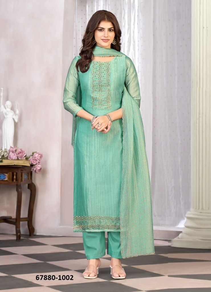 SARVARNA - Catalog # 67880 (Set of 8 Readymade Salwar Suits) SARVARNA - Catalog # 67880 (Set of 8 Readymade Salwar Suits)