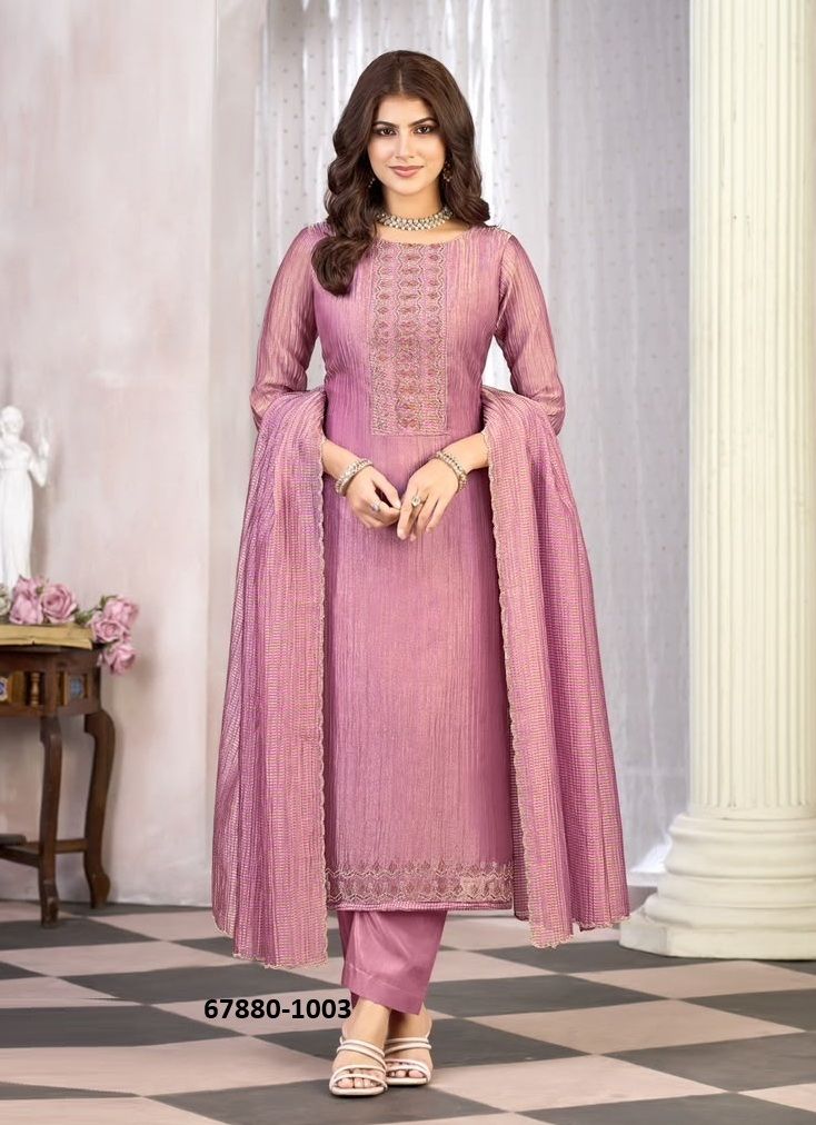 SARVARNA - Catalog # 67880 (Set of 8 Readymade Salwar Suits) SARVARNA - Catalog # 67880 (Set of 8 Readymade Salwar Suits)