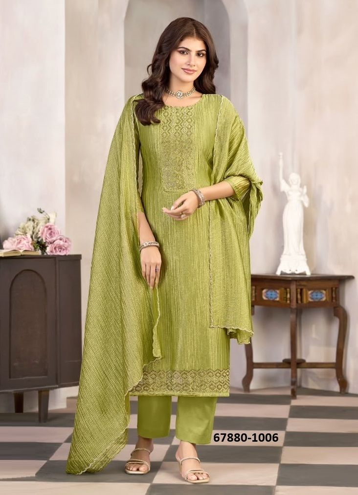 SARVARNA - Catalog # 67880 (Set of 8 Readymade Salwar Suits) SARVARNA - Catalog # 67880 (Set of 8 Readymade Salwar Suits)