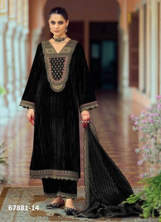 MANGOLIA - Catalog # 67881 (Set of 6 Semi-Stitched / Un-Stitched Suits) MANGOLIA - Catalog # 67881 (Set of 6 Semi-Stitched / Un-Stitched Suits)