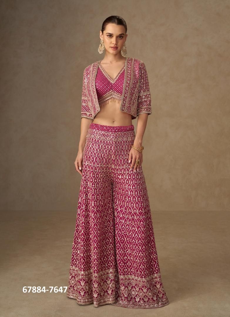 LIYARA - Catalog # 67884 (Set of 3 Indo-Western Outfits) LIYARA - Catalog # 67884 (Set of 3 Indo-Western Outfits)