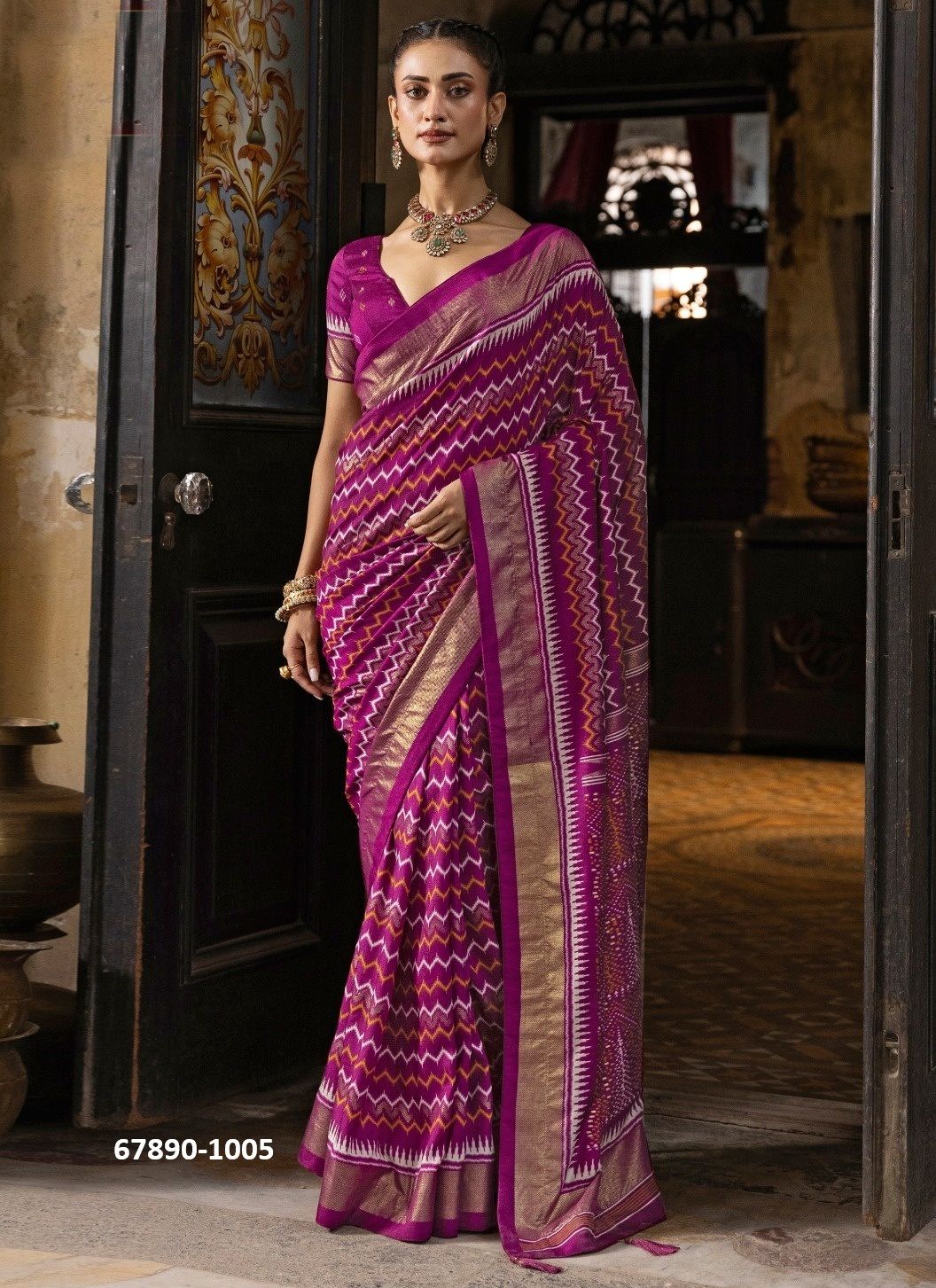 AARAV - Catalog # 67890 (Set of 9 Sarees) AARAV - Catalog # 67890 (Set of 9 Sarees)