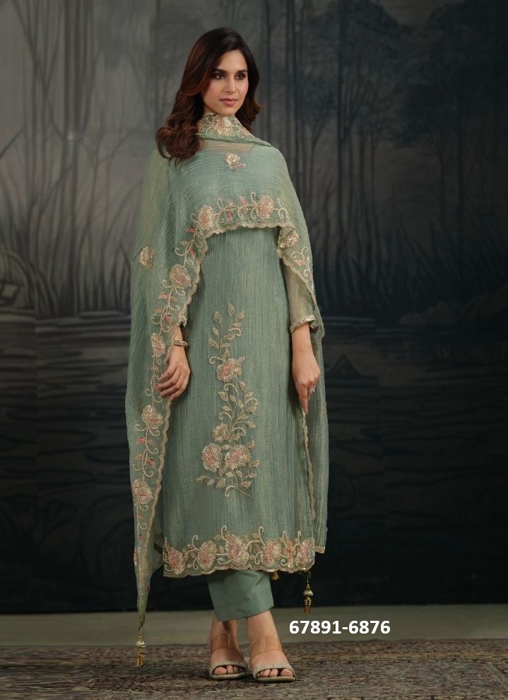 ATHARVI - Catalog # 67891 (Set of 6 Readymade Salwar Suits) ATHARVI - Catalog # 67891 (Set of 6 Readymade Salwar Suits)