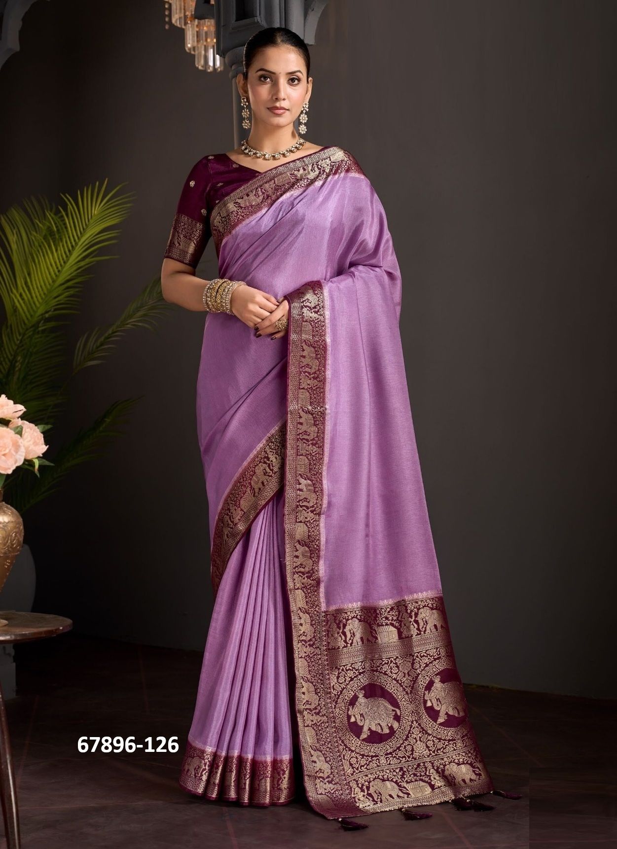 MANORANJAN - Catalog # 67896 (Set of 9 Sarees) MANORANJAN - Catalog # 67896 (Set of 9 Sarees)