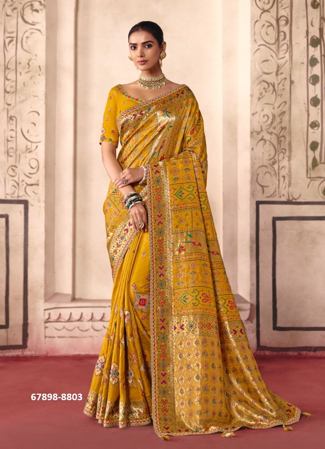 AAMNA - Catalog # 67898 (Set of 9 Sarees) AAMNA - Catalog # 67898 (Set of 9 Sarees)