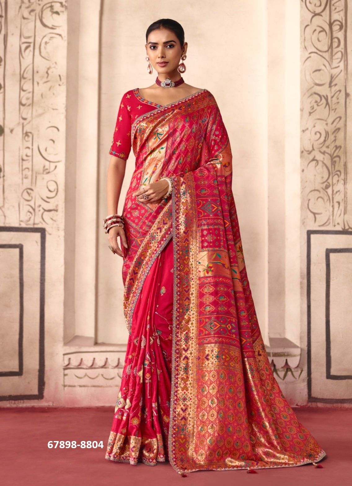 AAMNA - Catalog # 67898 (Set of 9 Sarees) AAMNA - Catalog # 67898 (Set of 9 Sarees)