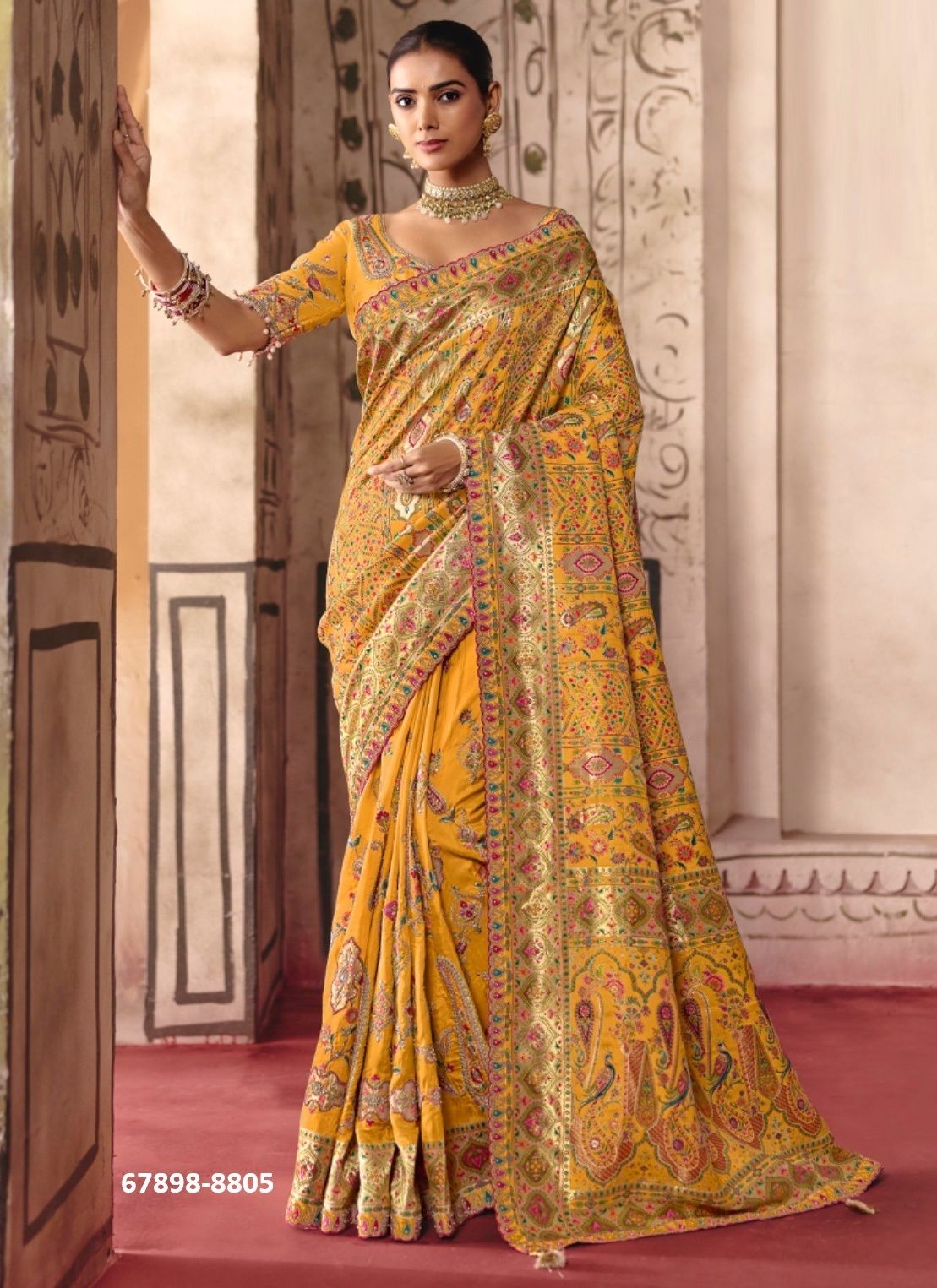 AAMNA - Catalog # 67898 (Set of 9 Sarees) AAMNA - Catalog # 67898 (Set of 9 Sarees)