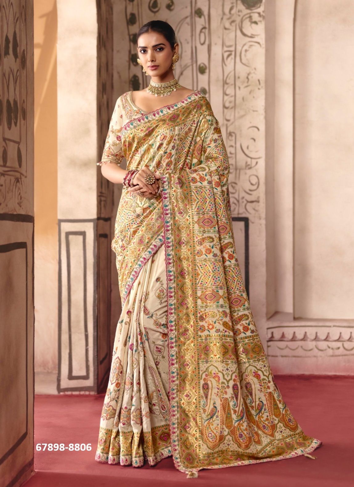AAMNA - Catalog # 67898 (Set of 9 Sarees) AAMNA - Catalog # 67898 (Set of 9 Sarees)