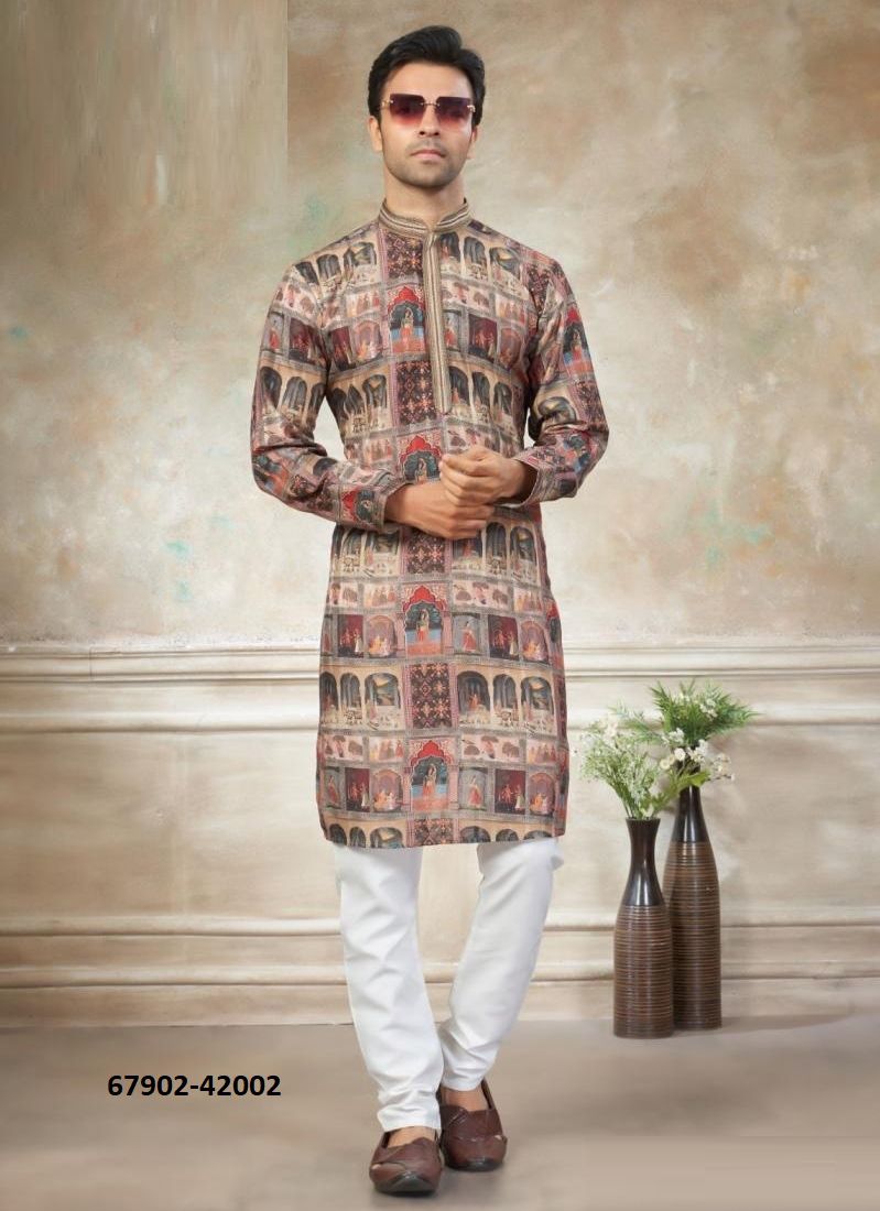SUPERMAN - Catalog # 67902 (Set of 4 Men's Ethnic Wear) SUPERMAN - Catalog # 67902 (Set of 4 Men's Ethnic Wear)