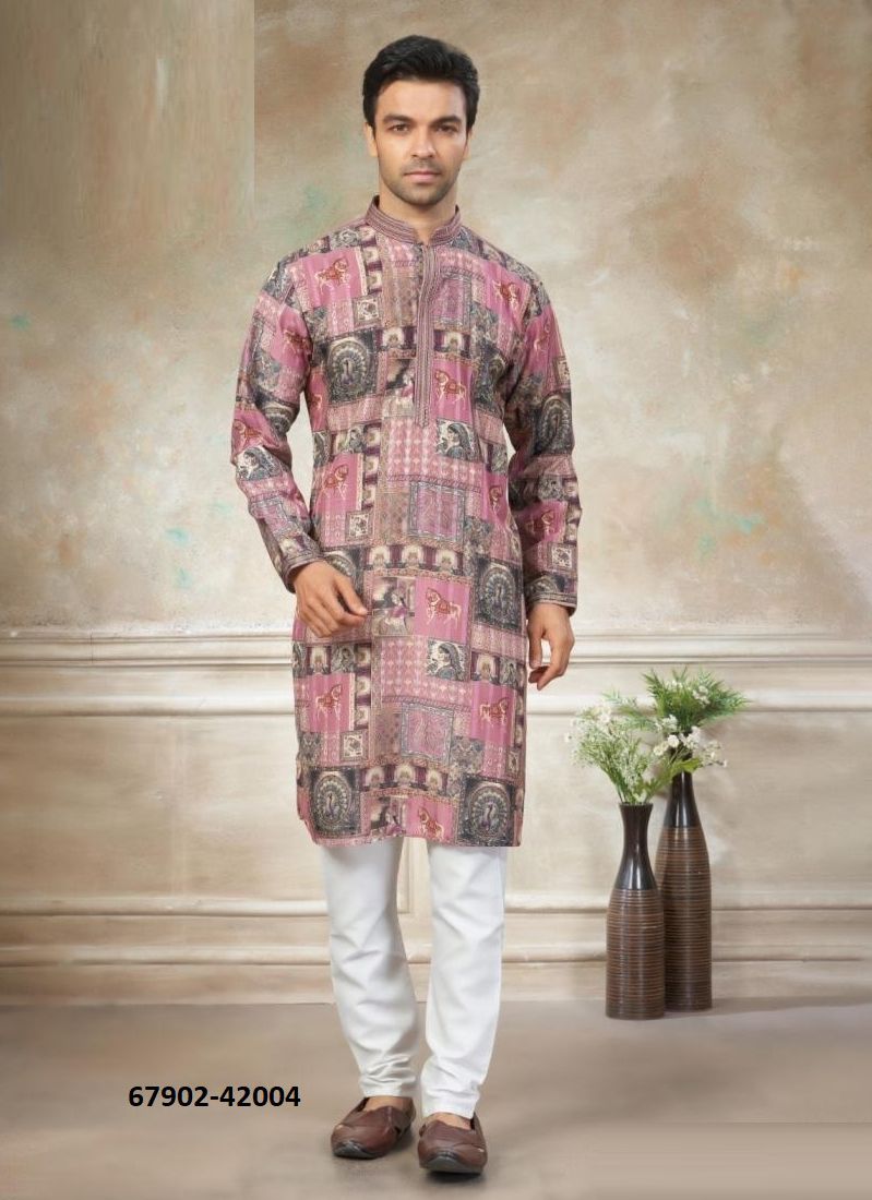 SUPERMAN - Catalog # 67902 (Set of 4 Men's Ethnic Wear) SUPERMAN - Catalog # 67902 (Set of 4 Men's Ethnic Wear)
