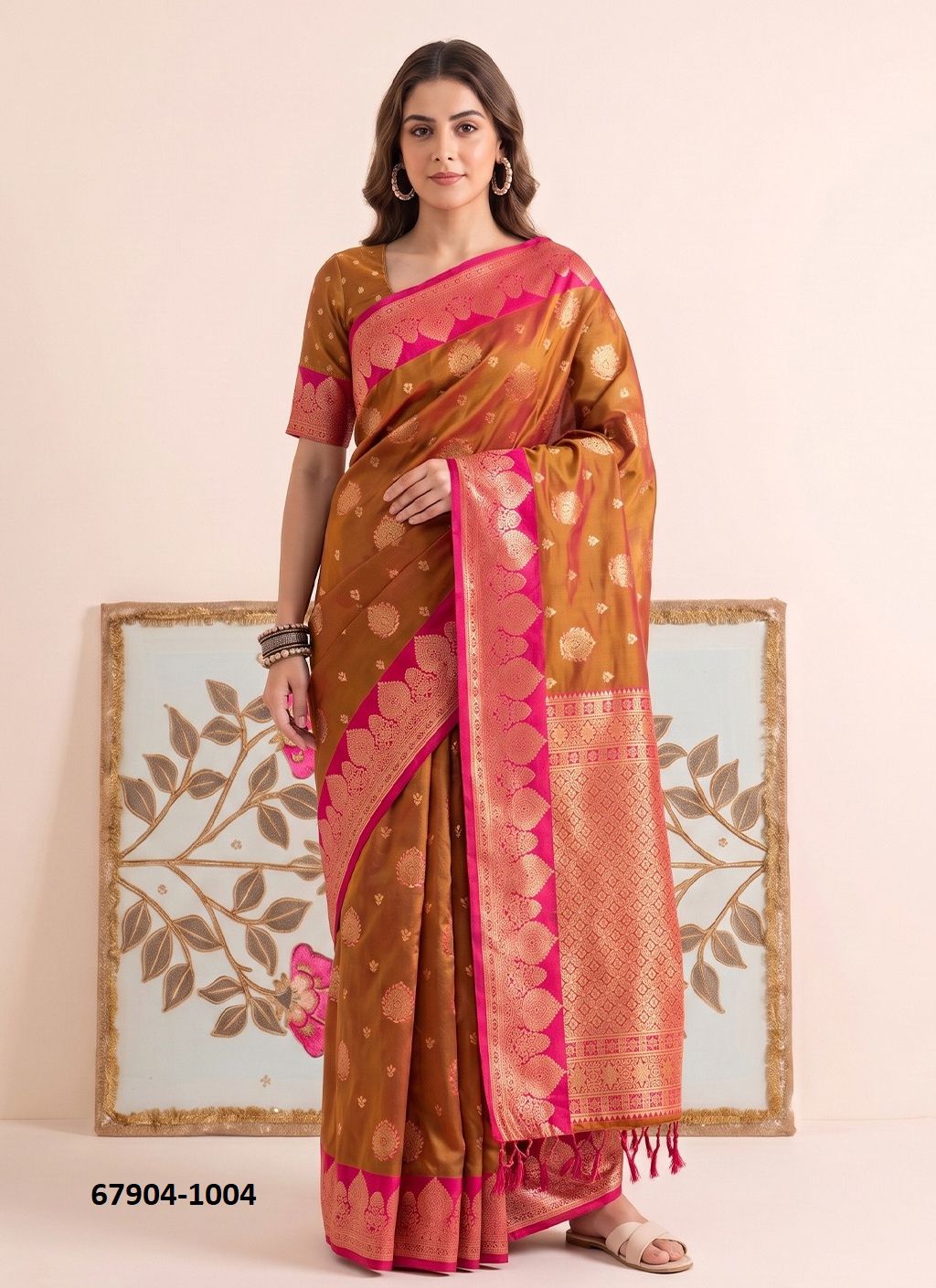 DISHOOM - Catalog # 67904 (Set of 6 Sarees)