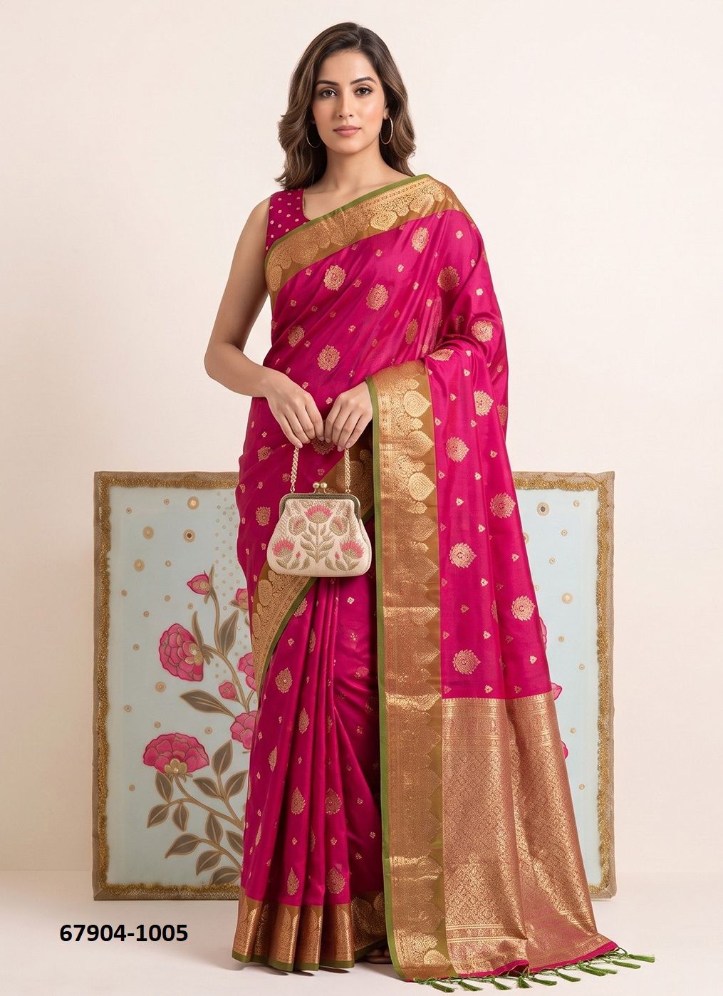 DISHOOM - Catalog # 67904 (Set of 6 Sarees)