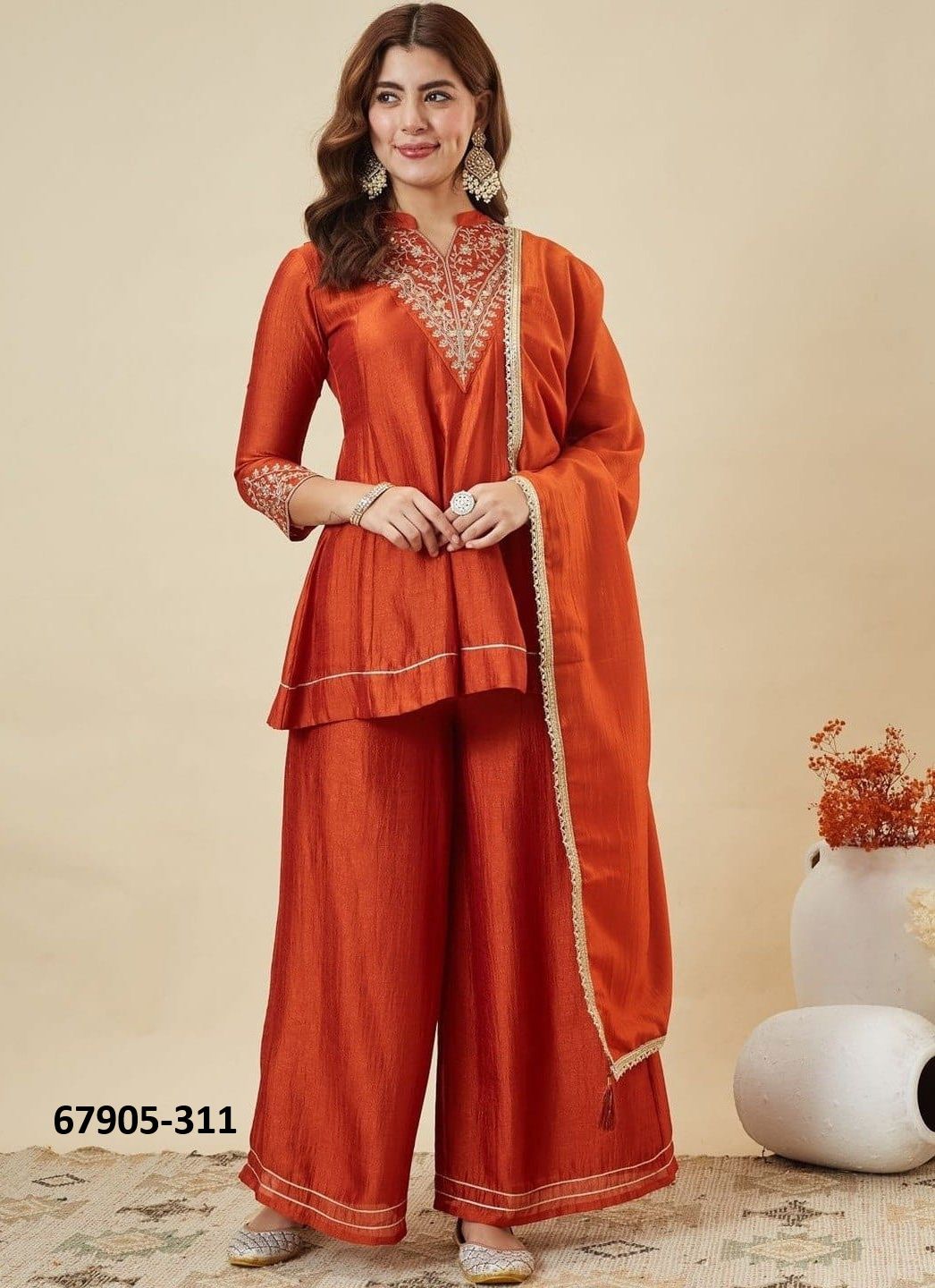 TIPSY - Catalog # 67905 (Set of 3 Readymade Salwar Suits) TIPSY - Catalog # 67905 (Set of 3 Readymade Salwar Suits)
