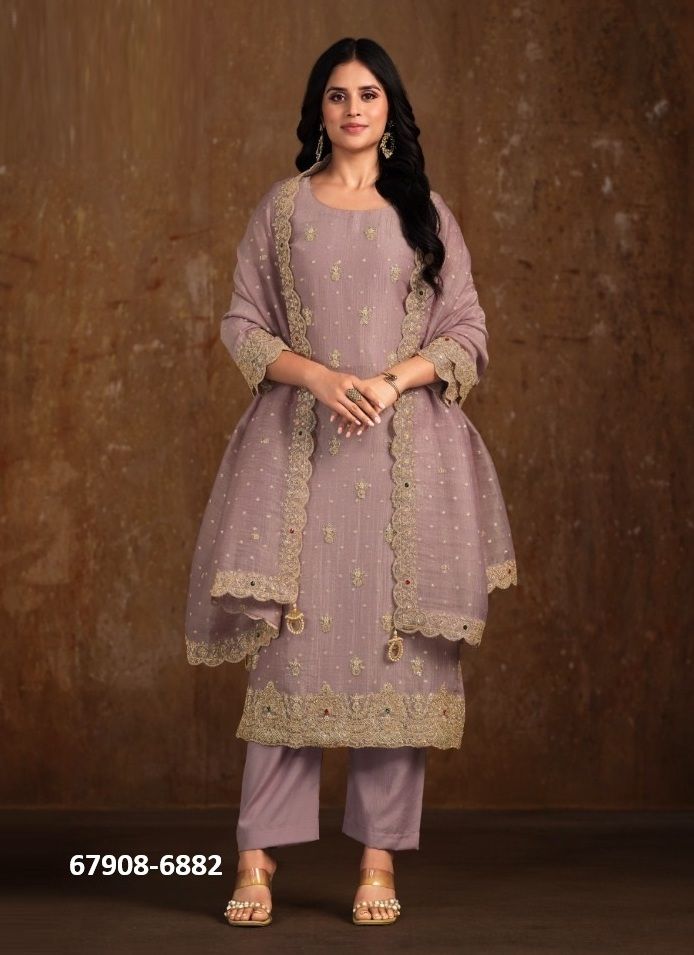 AUSTIN - Catalog # 67908 (Set of 6 Readymade Salwar Suits) AUSTIN - Catalog # 67908 (Set of 6 Readymade Salwar Suits)