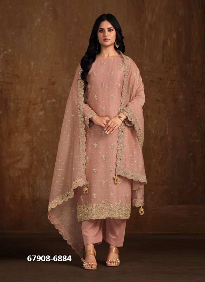 AUSTIN - Catalog # 67908 (Set of 6 Readymade Salwar Suits) AUSTIN - Catalog # 67908 (Set of 6 Readymade Salwar Suits)