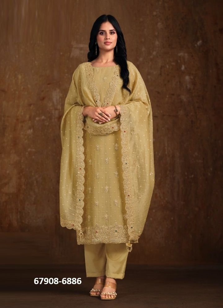 AUSTIN - Catalog # 67908 (Set of 6 Readymade Salwar Suits) AUSTIN - Catalog # 67908 (Set of 6 Readymade Salwar Suits)