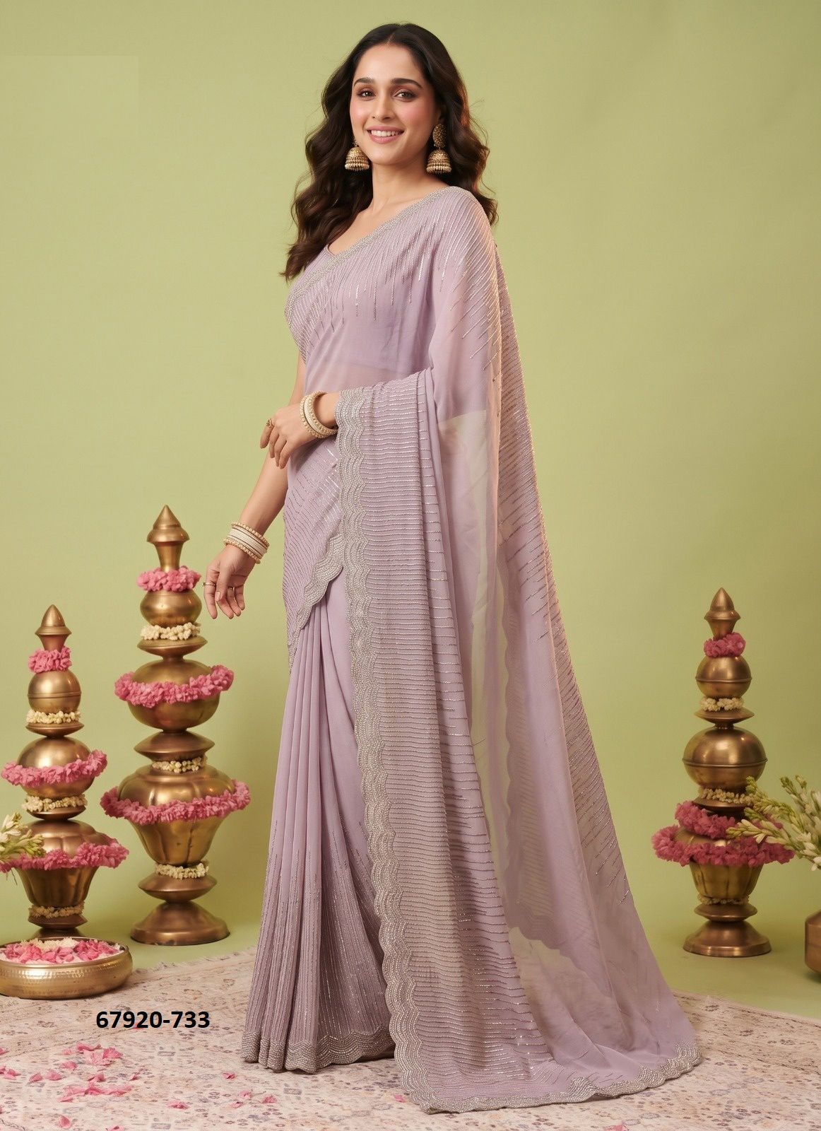 DURGA - Catalog # 67920 (Set of 6 Sarees) DURGA - Catalog # 67920 (Set of 6 Sarees)