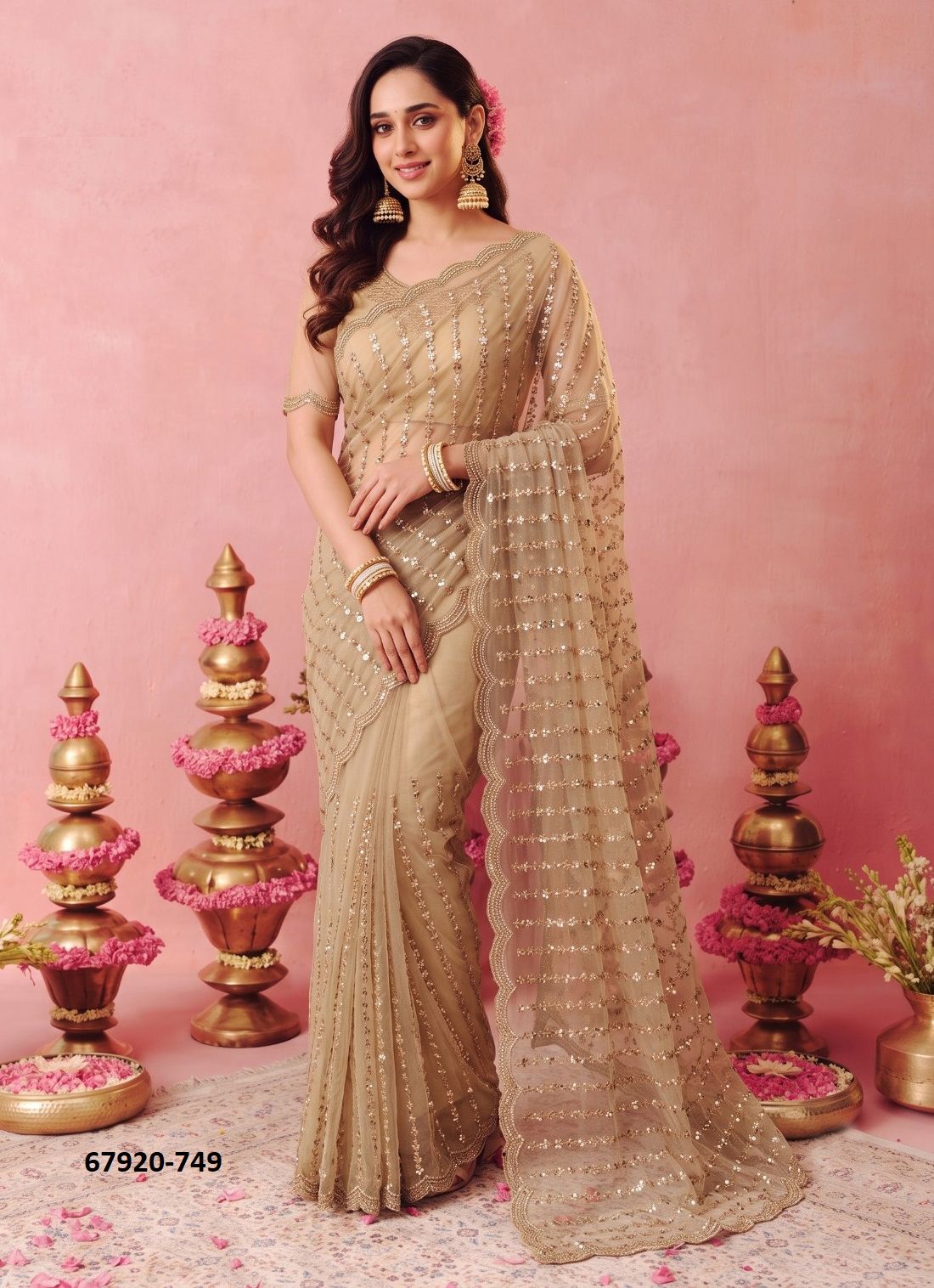 DURGA - Catalog # 67920 (Set of 6 Sarees) DURGA - Catalog # 67920 (Set of 6 Sarees)