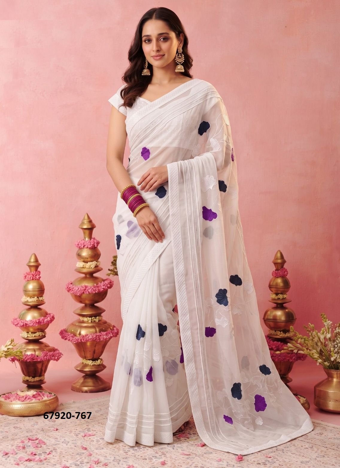 DURGA - Catalog # 67920 (Set of 6 Sarees) DURGA - Catalog # 67920 (Set of 6 Sarees)