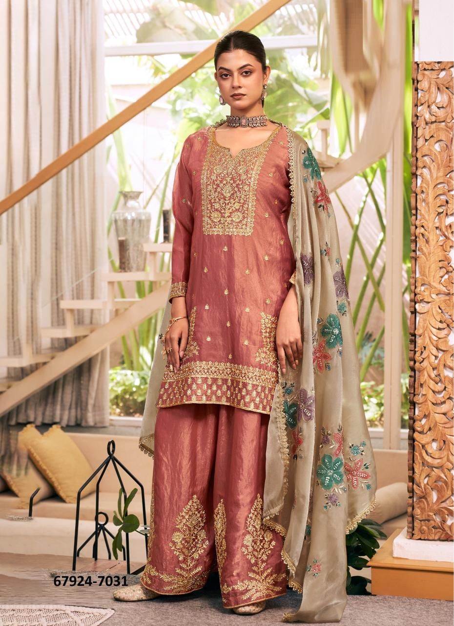 SUN ROUTE - Catalog # 67924 (Set of 4 Readymade Salwar Suits) SUN ROUTE - Catalog # 67924 (Set of 4 Readymade Salwar Suits)