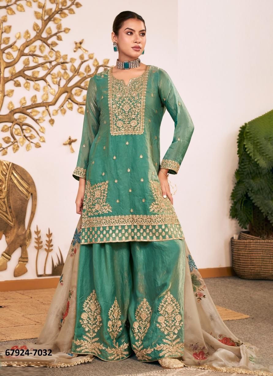 SUN ROUTE - Catalog # 67924 (Set of 4 Readymade Salwar Suits) SUN ROUTE - Catalog # 67924 (Set of 4 Readymade Salwar Suits)