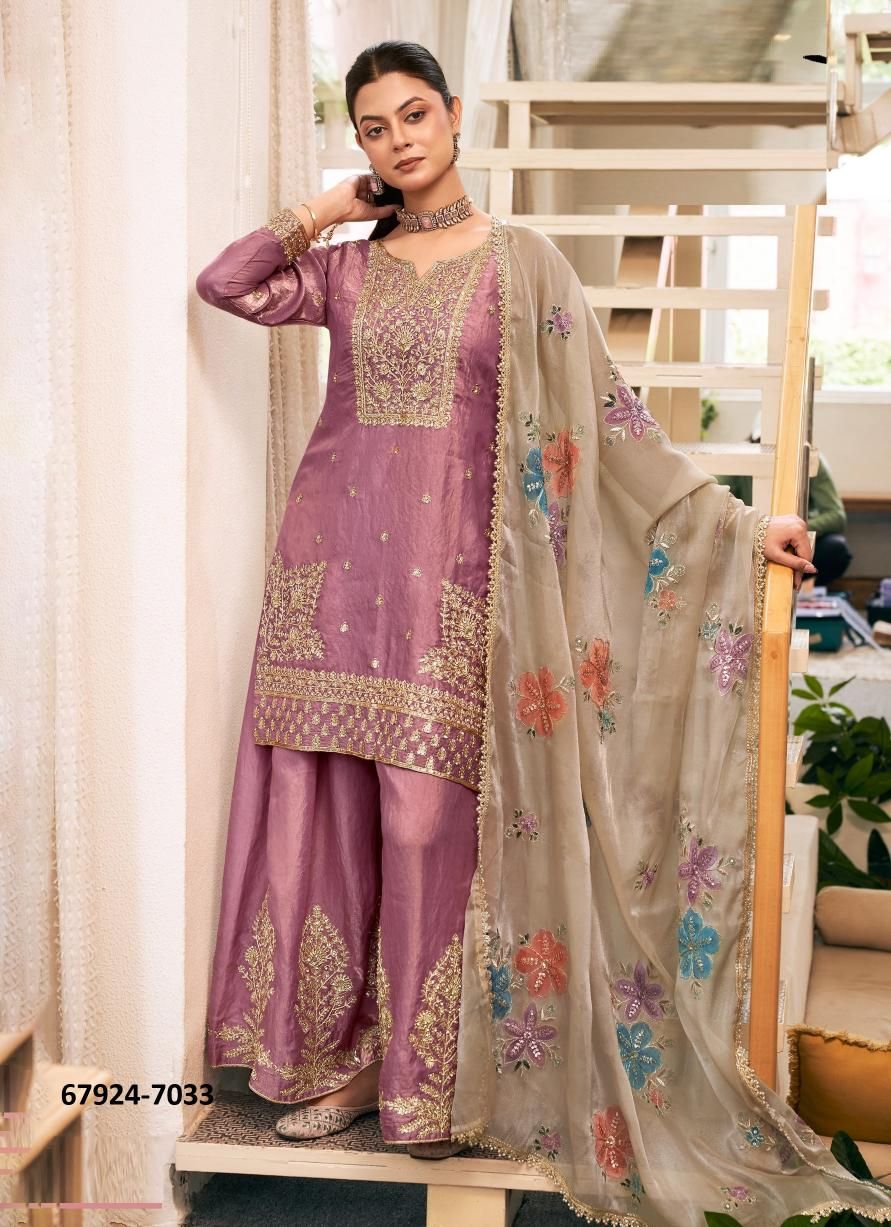 SUN ROUTE - Catalog # 67924 (Set of 4 Readymade Salwar Suits) SUN ROUTE - Catalog # 67924 (Set of 4 Readymade Salwar Suits)