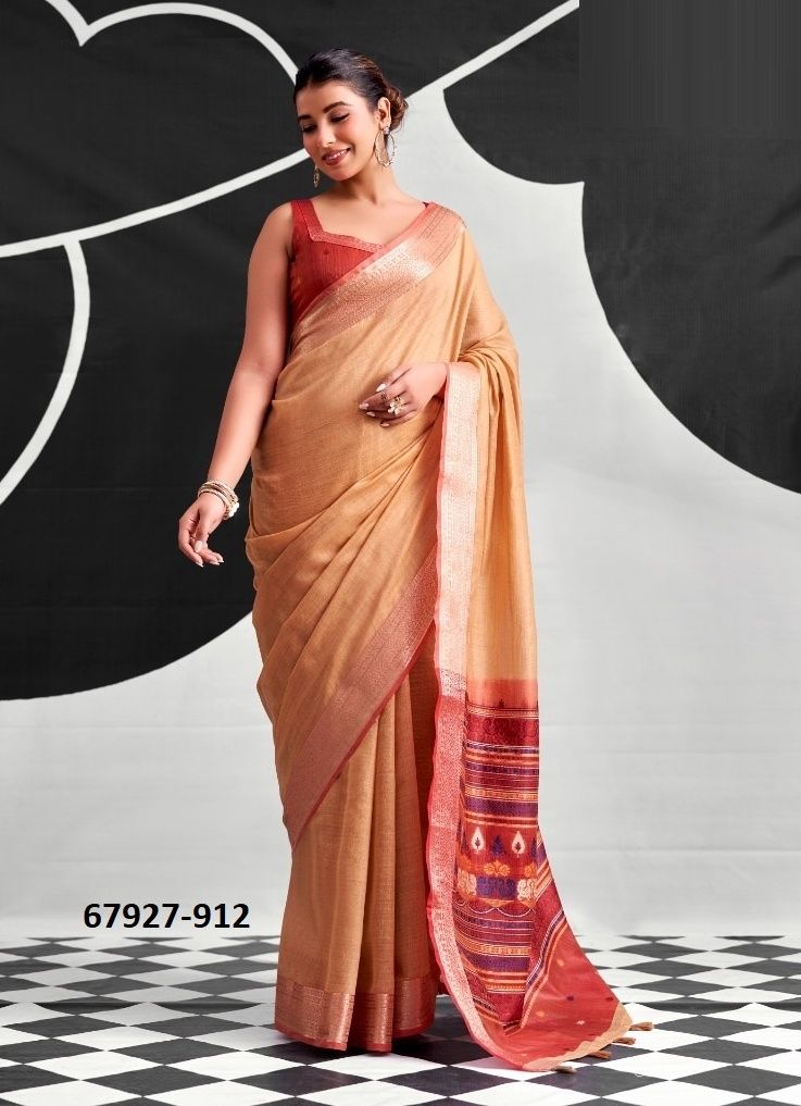 KACCHA BADAM - Catalog # 67927 (Set of 6 Sarees) KACCHA BADAM - Catalog # 67927 (Set of 6 Sarees)