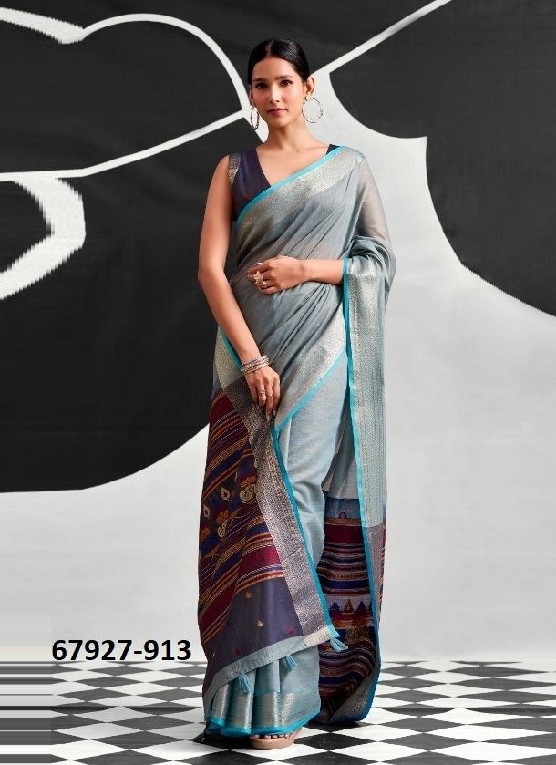 KACCHA BADAM - Catalog # 67927 (Set of 6 Sarees) KACCHA BADAM - Catalog # 67927 (Set of 6 Sarees)